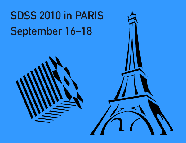 SDSS 2010 in PARIS, September 16-18